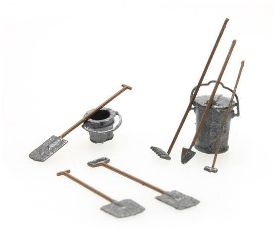 ARTITEC b.v. 387282 - Gartenwerkzeuge H0 1:87