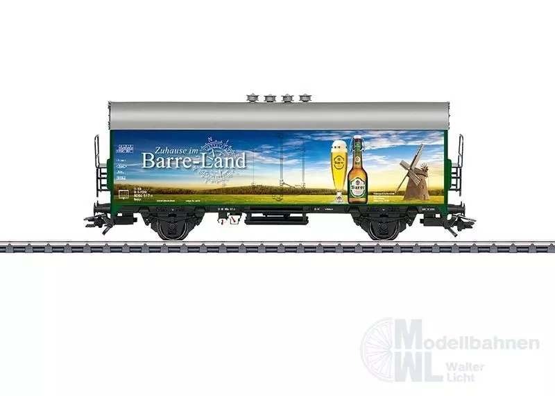 Märklin 45031 - MÄRKLIN - Bierkühlwagen Zuhause im Barre Land H0/WS
