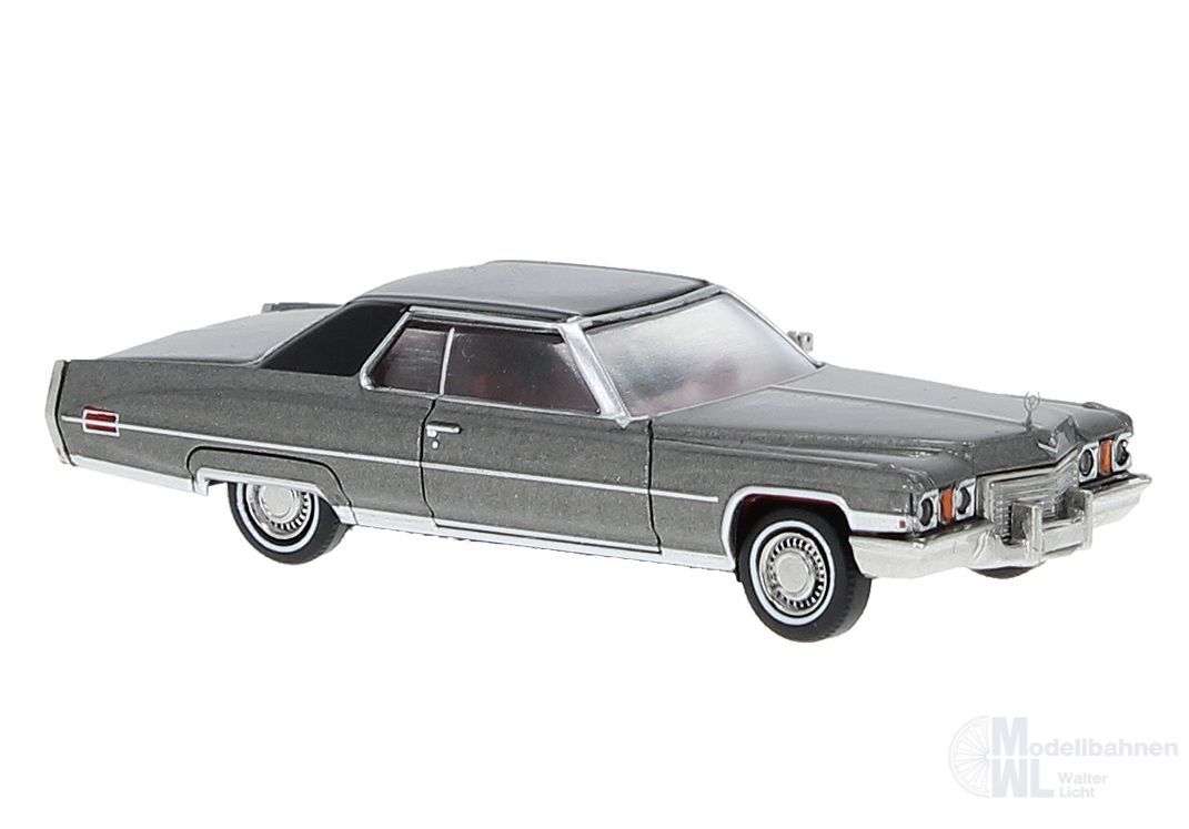 Brekina 18131 - Cadillac Coupé deVille silber H0 1:87