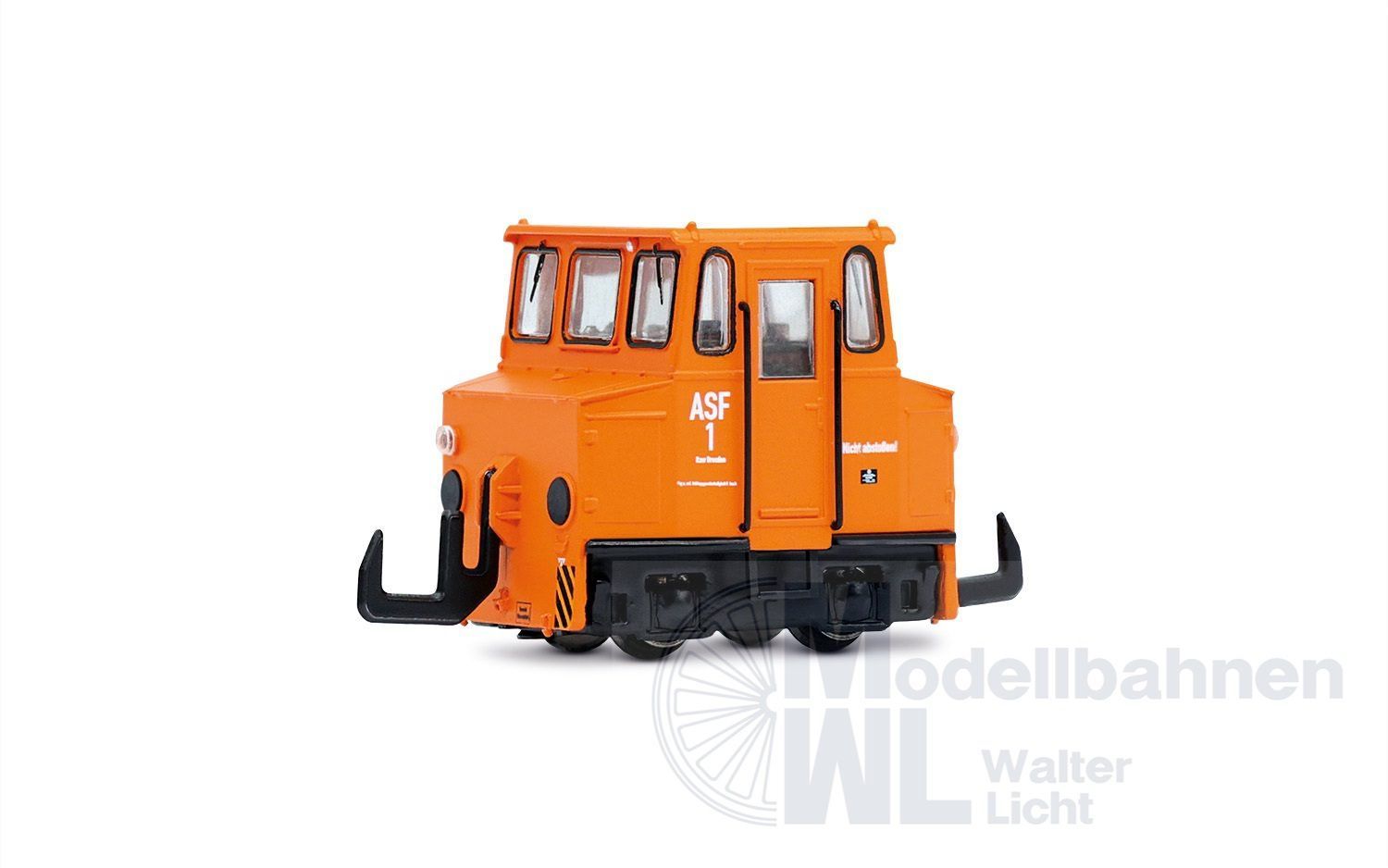 Arnold 2639 - Akku-Schleppfahrzeug DR Ep.IV orange-schwarz N 1:160