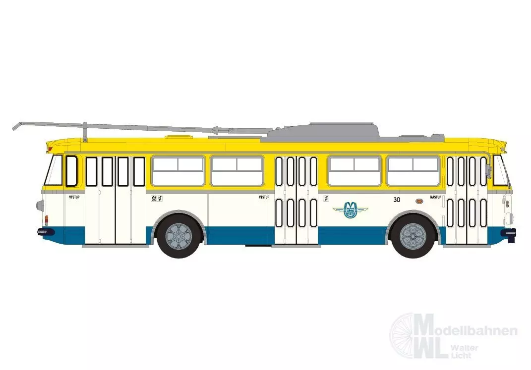 Brekina 61357 - Skoda Tr9 aus Marienbad H0 1:87