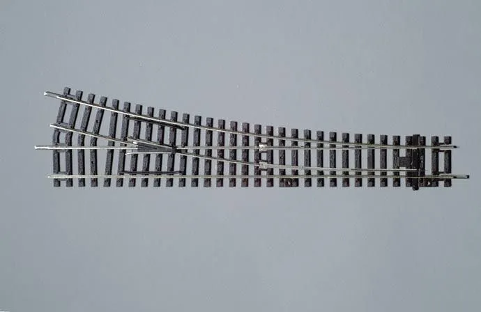 Piko 55221 - Weiche WR rechts 15° Radius R9 H0/GL