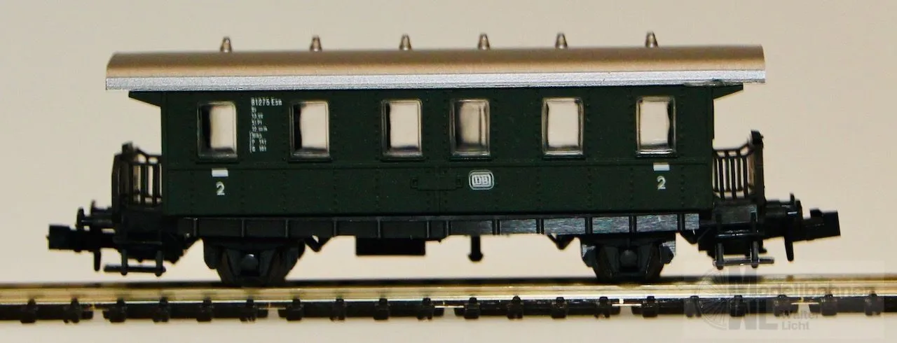 Roco 02200A.1 - ROCO - Spantenwagen DB grün N 1:160