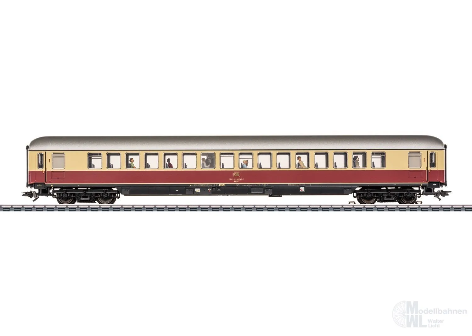 Märklin 43886 - Schnellzugwagen DB Ep.IV mit Schaffner H0/WS Digital