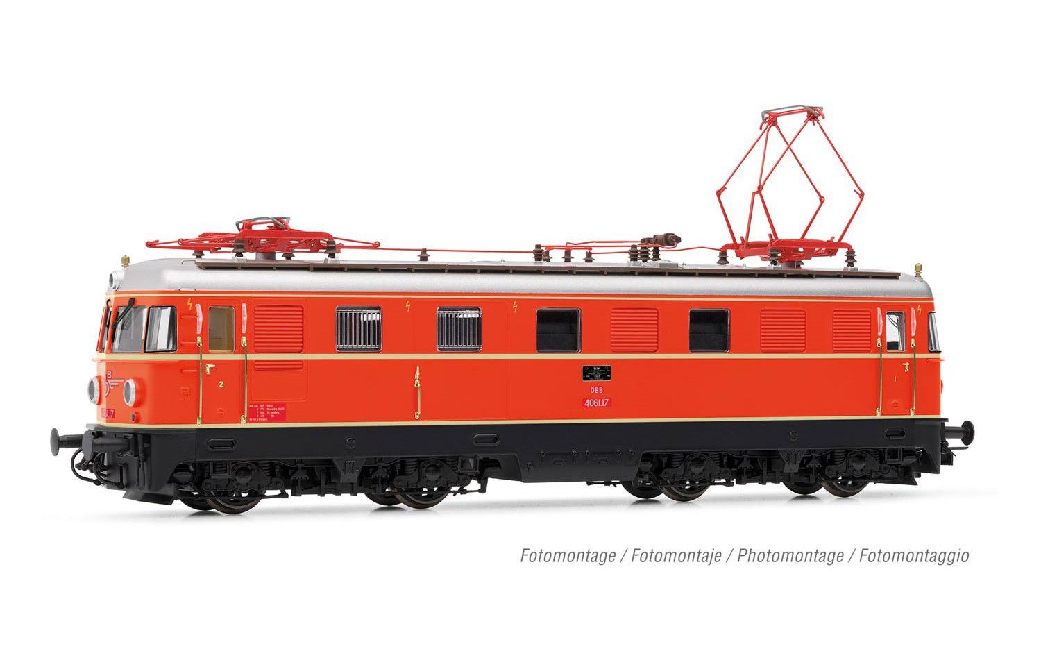 Rivarossi 2855 - E-Lok Reihe 4061.17 ÖBB Ep.IV H0/GL