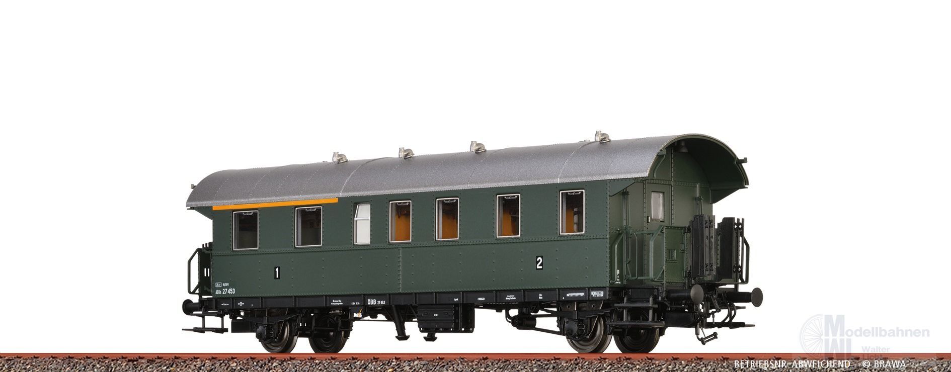Brawa 46814 - Einheits-Durchgangswagen ÖBB Ep.III ABih H0/GL Brawa 46814 - Einheits-Durchgangswagen ÖBB Ep.III ABih H0/GL