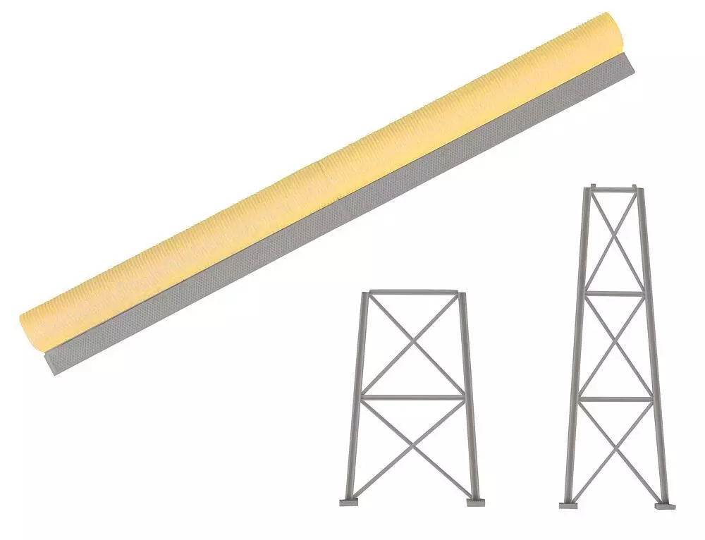 Faller 130165 - Förderband mit Abdeckhaube H0 1:87