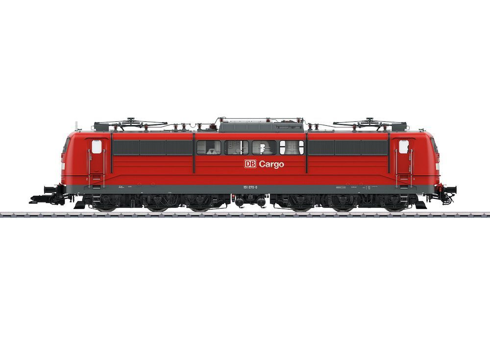 Märklin 55255 - E-Lok BR 151 070-0 DB Cargo Ep.VI verkehrsrot Spur 1