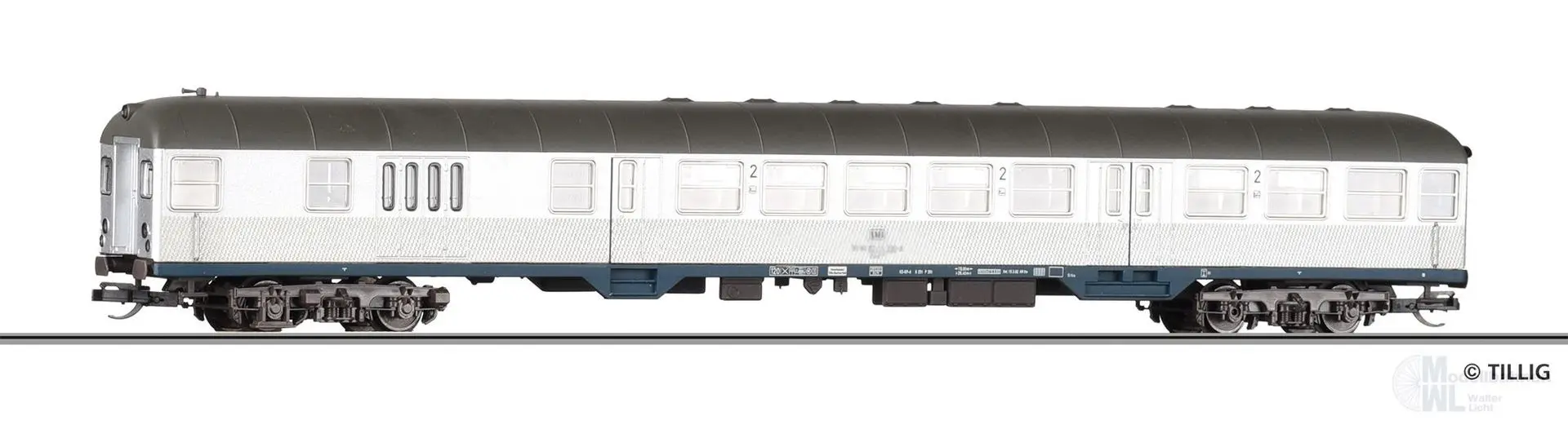 Tillig 13832 - Silberling Steuerwagen DB Ep.IV BDnf 238 TT 1:120