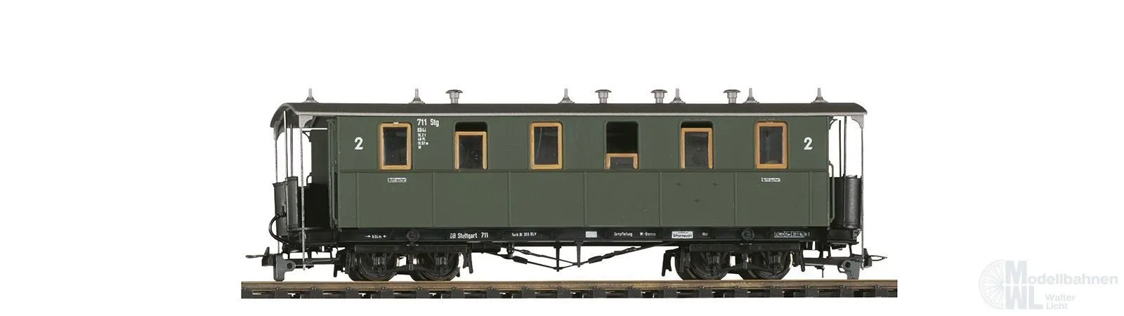 Bemo 3008823 - Personenwagen DB Ep.III KB4i 033 4-achs H0e