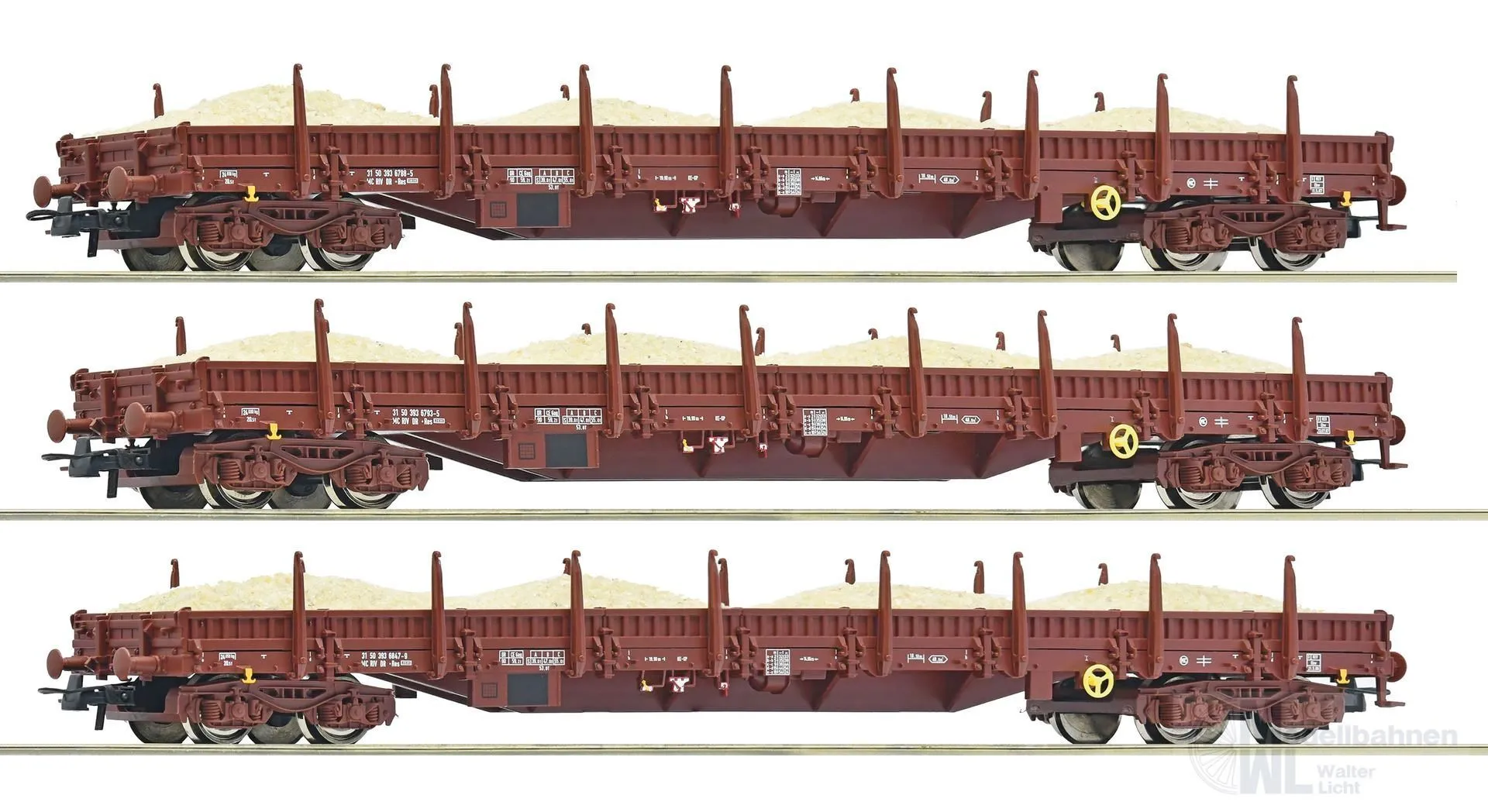 Roco 77042 - Sandzug  Set DR Ep.IV 3.tlg. H0/GL