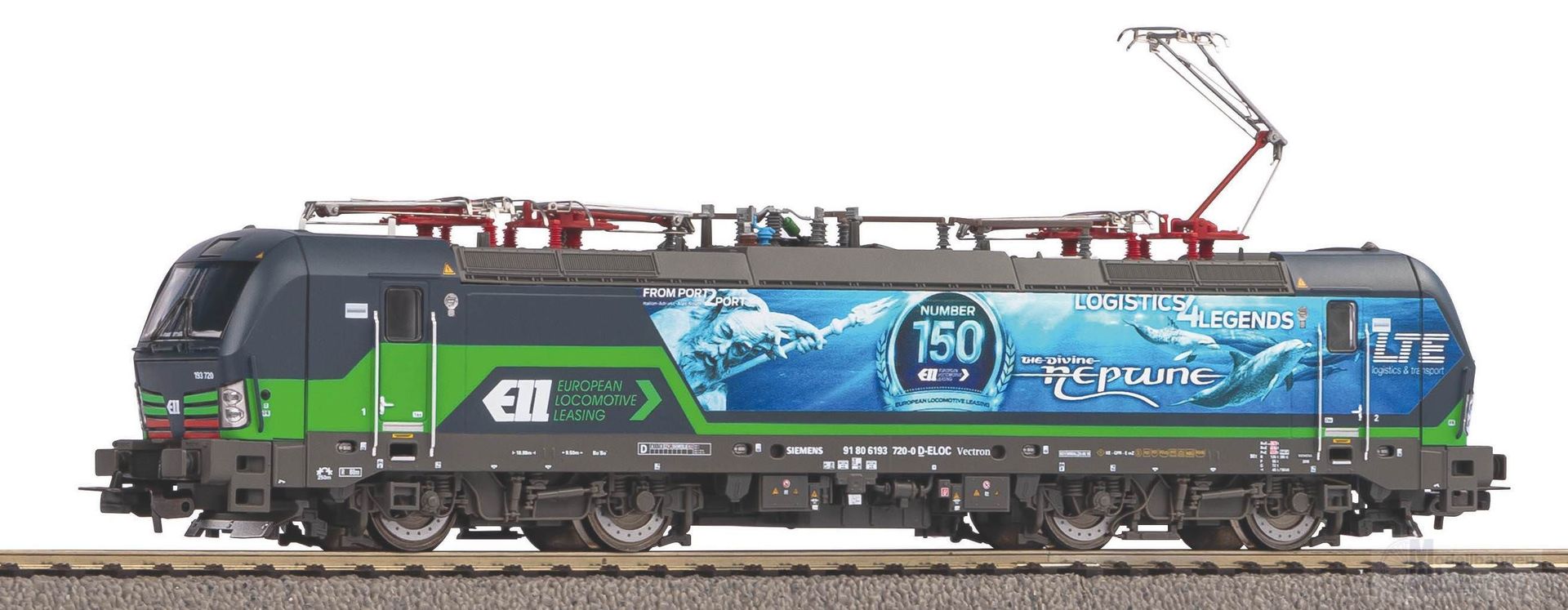 Piko 59734 - E-Lok BR 193 LTE Neptunes Ep.VI H0/GL Sound