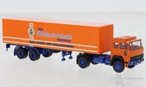 Brekina 83259 - Magirus 310 D 16 Koffer-SZ 1974 Deutrans H0 1:87