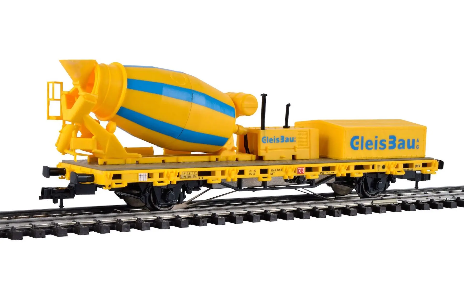 Viessmann 2625 - Niederbordwagen mit Betonmischer H0/WS