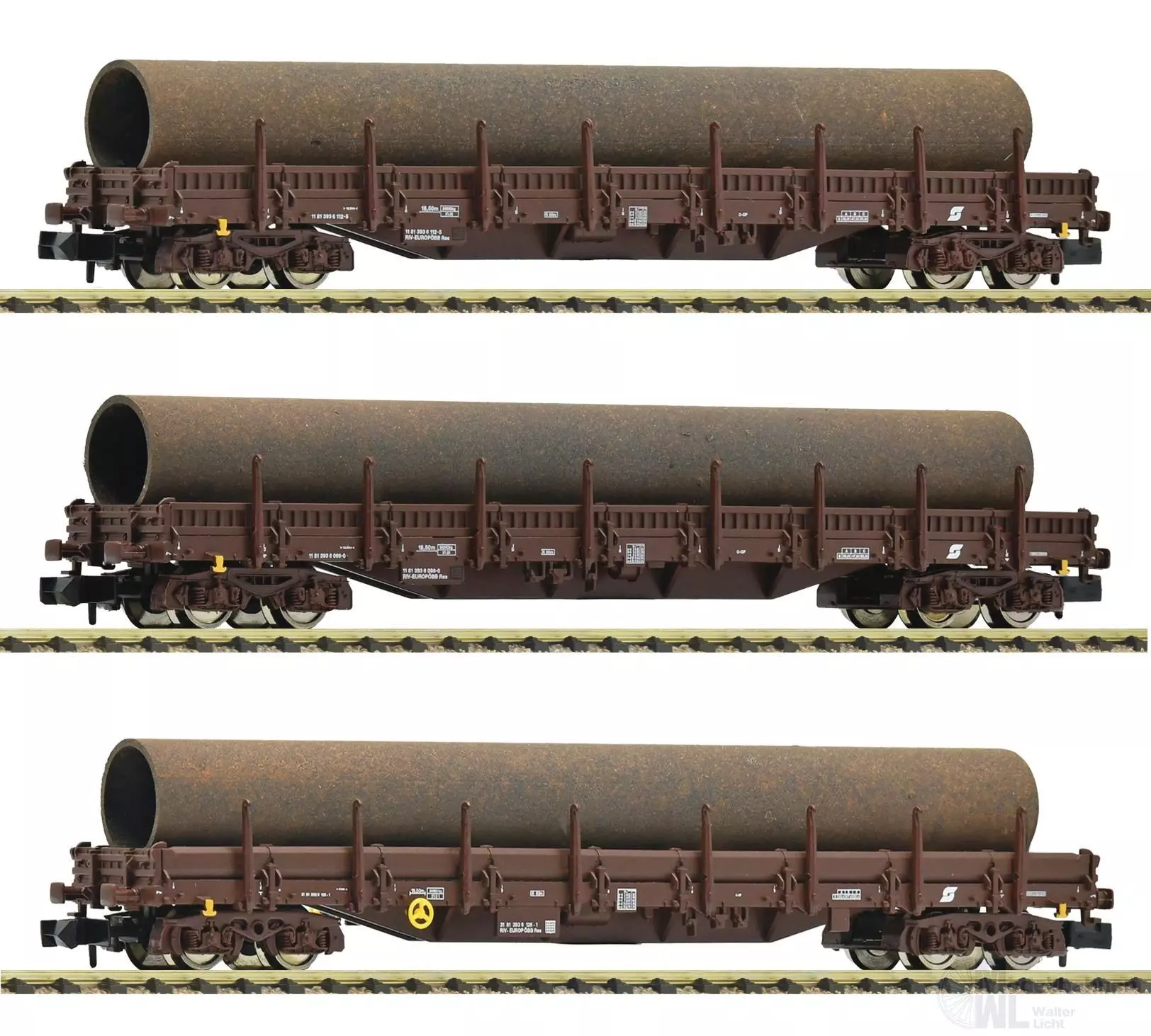 Fleischmann 6660142 - Stahlzug ÖBB Ep.IV 3.tlg. Set 1 N 1:160