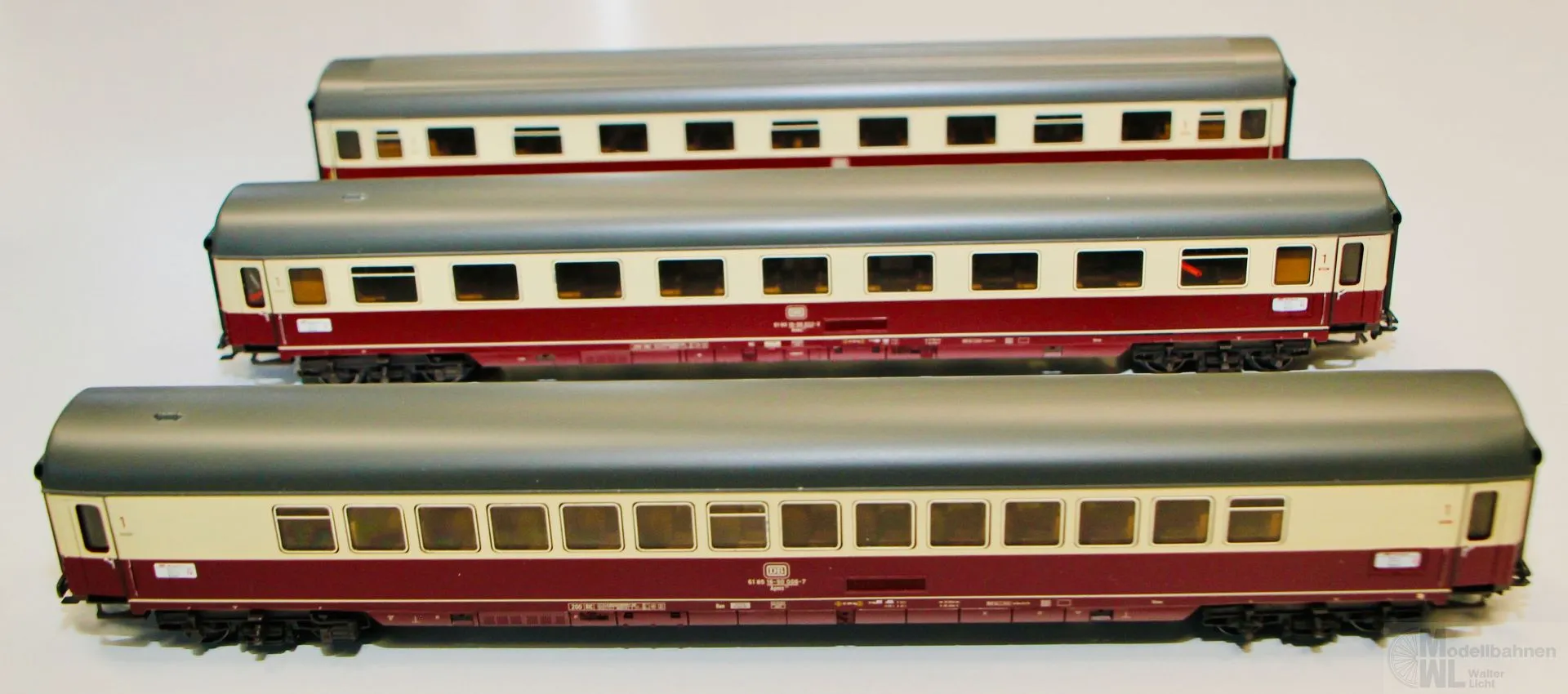 Märklin 42993 - MÄRKLIN - Personenwagen Set DB Ep.IV Südwind 3.tlg. H0/WS