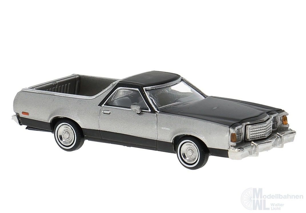 Brekina 18231 - Ford Ranchero 500 in silber H0 1:87