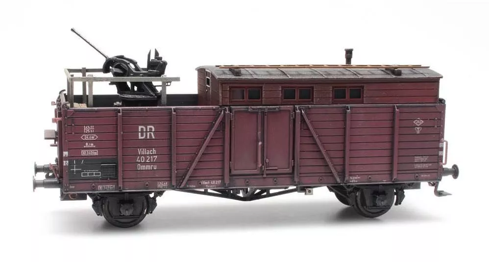 ARTITEC b.v. 487.801.65 - Ladung: WM 37mm Flakstand für offene Güterwagen H0 1:87