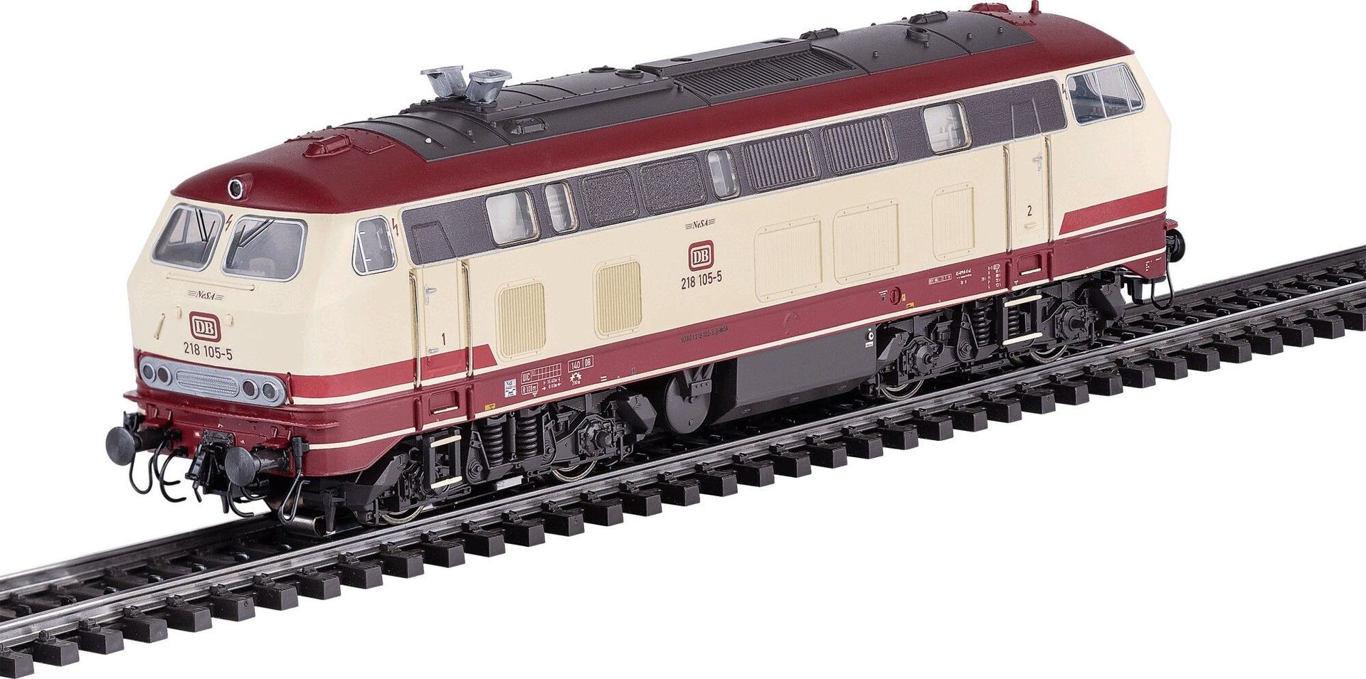 04_Eurotrain_Maerklin39211_Trix22467 Trix 22467 - Diesellok BR 218 NeSA Ep.VI H0/GL Sound
