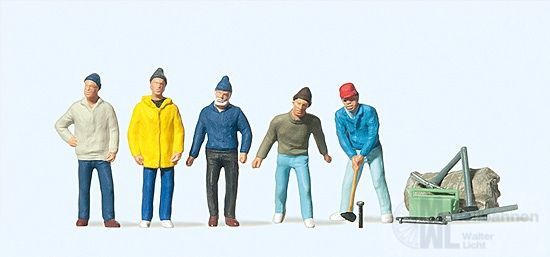 Preiser 20261 - Zirkusarbeiter H0 1:87 Preiser 20261 - Zirkusarbeiter H0 1:87