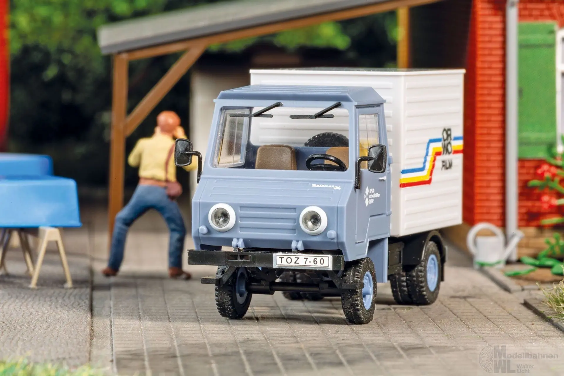 Auhagen 40513 - Multicar M24-0 Kofferaufbau ORWO H0 1:87 BAUSATZ