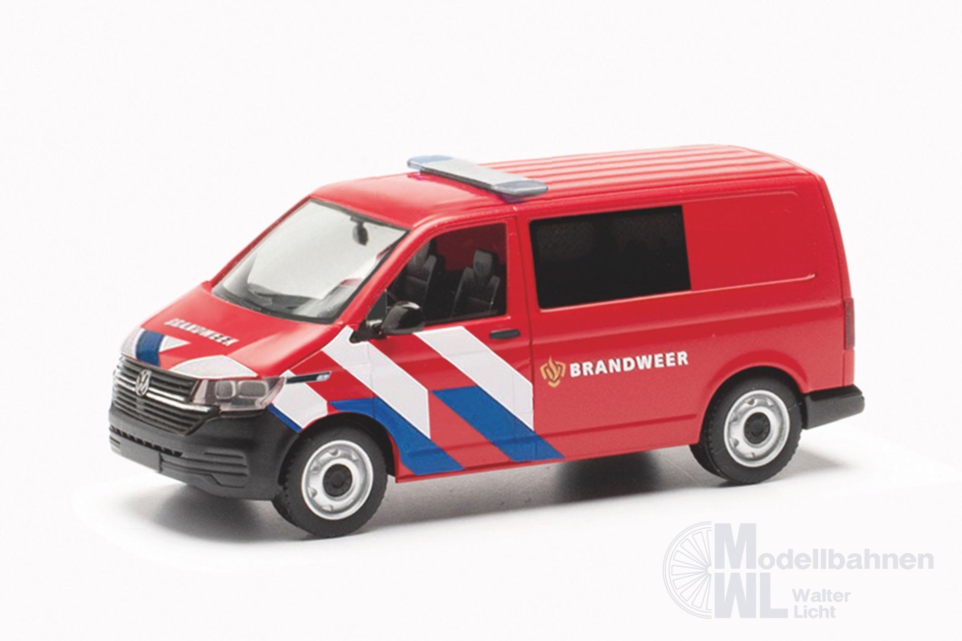 Herpa 097888 - VW T6.1 Halbbus Brandweer H0 1:87 Herpa 097888 - VW T6.1 Halbbus Brandweer H0 1:87
