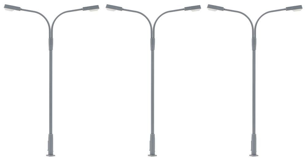 Faller 180120 - LED-Kofferleuchte zweiarmig H0 1:87