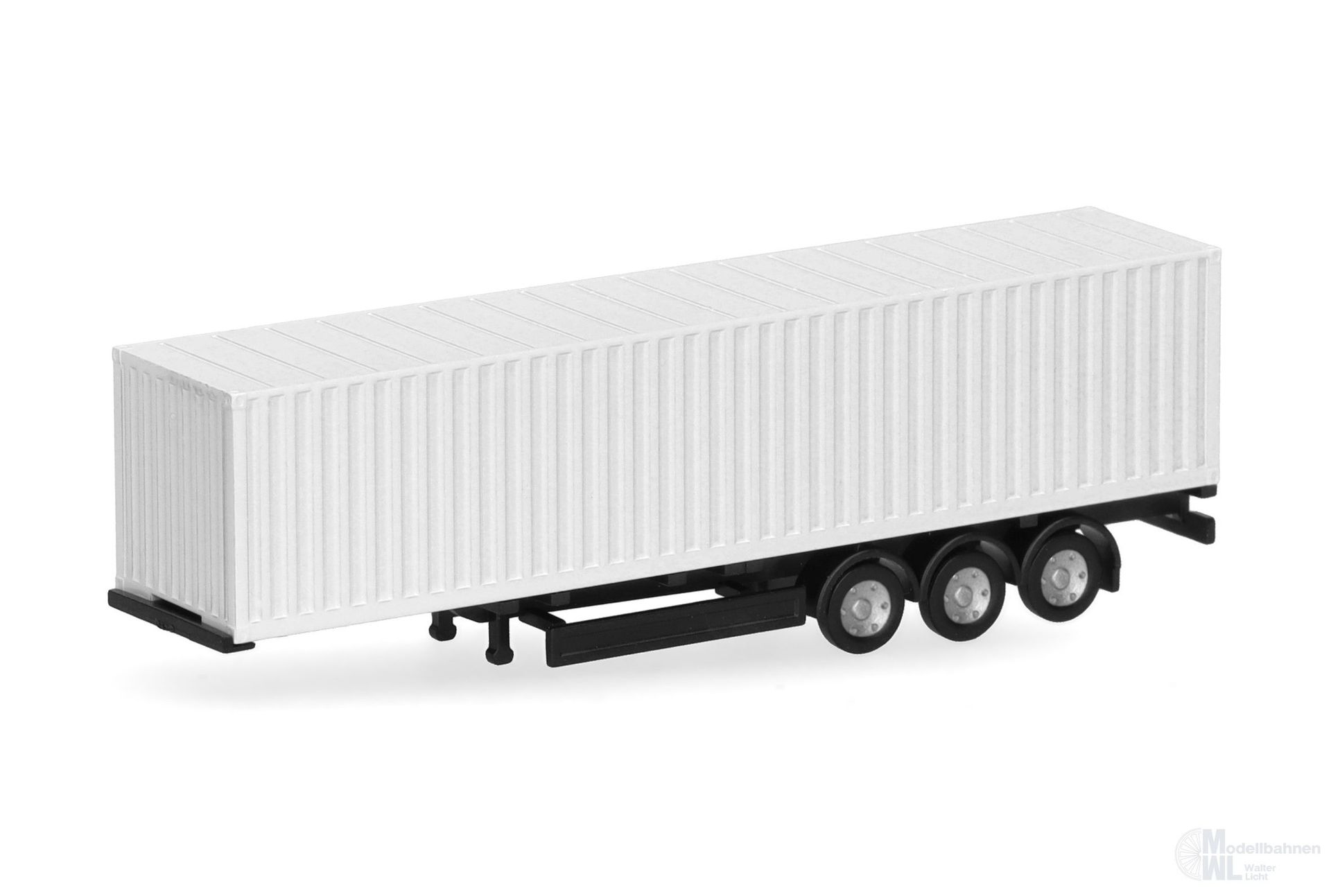 Herpa 086158 - Teileservice Auflieger 40ft Container 3a N 1:160