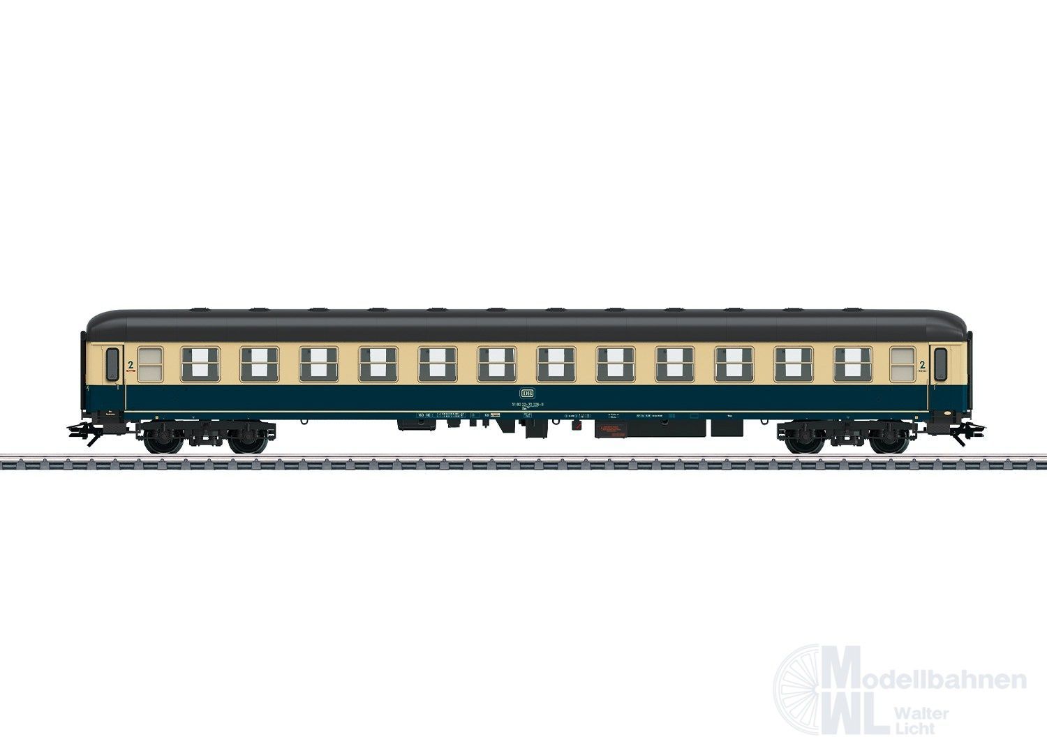 Märklin 43925 - Schnellzugwagen DB Ep.IV 2.Kl. Bm 234 H0/WS