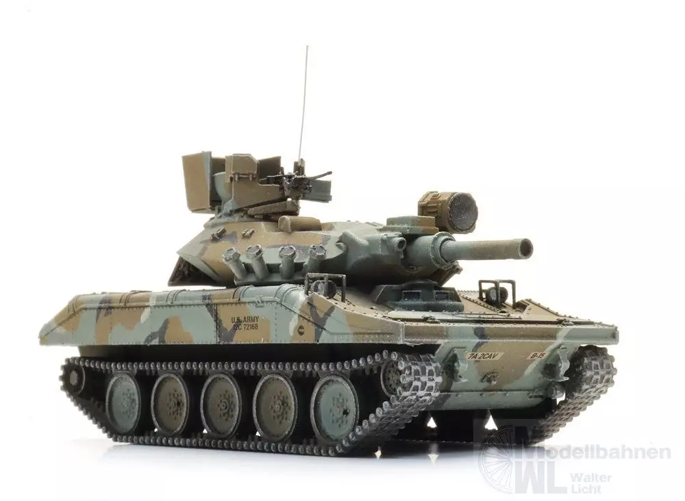ARTITEC b.v. 6870638 - US Sheridan M551 Merdec Fertigmodell H0 1:87