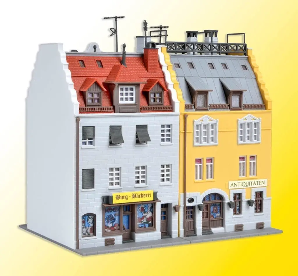 Kibri 37163 - Stadthäuser um 1900 2 Stück N 1:160