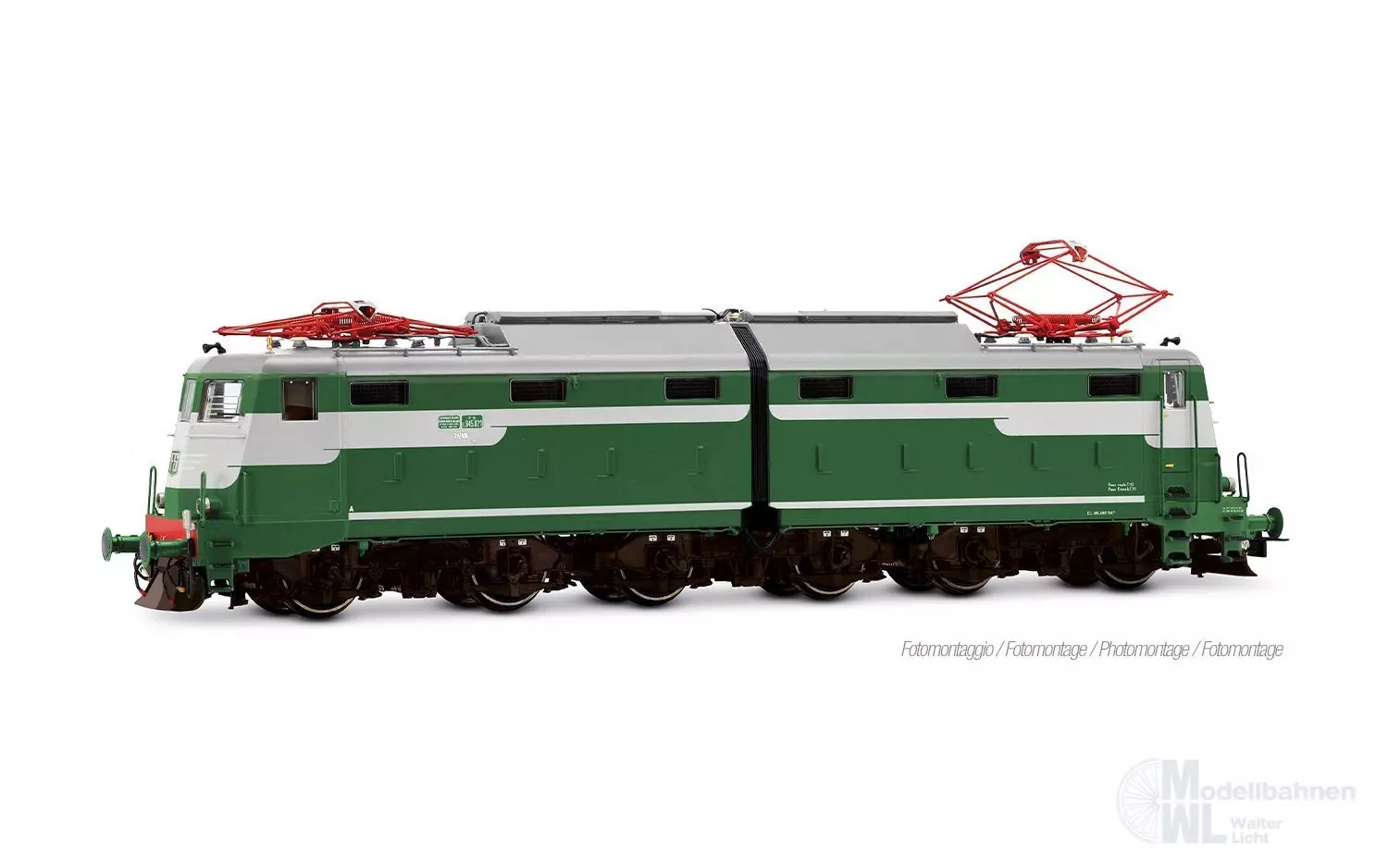 Rivarossi 9013HM - E-Lok E 645 021 FS Ep.V grün/grau H0/GL Sound