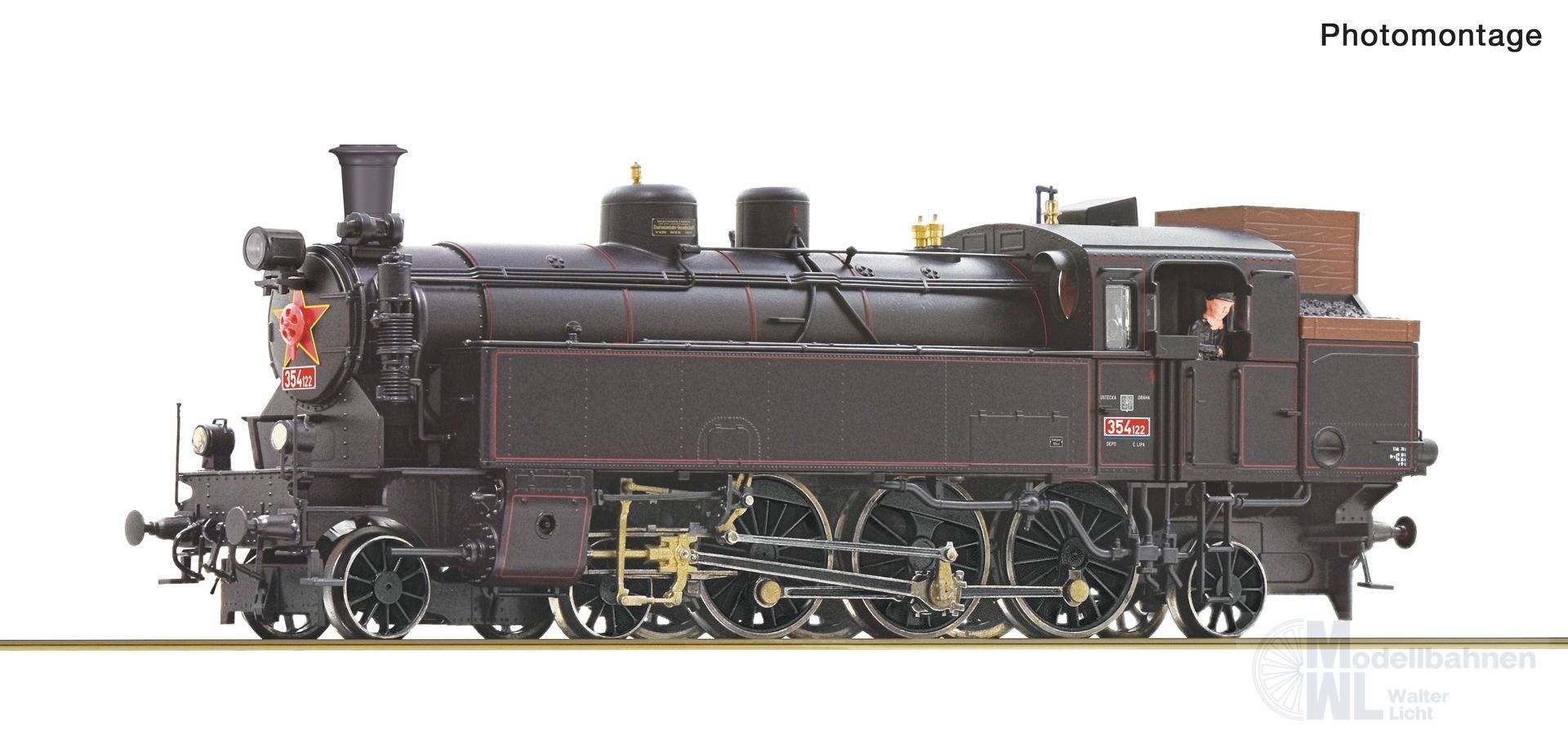 Roco 7100026 - Dampflok Rh 351.1 CSD Ep.III H0/GL Roco 7100026 - Dampflok Rh 351.1 CSD Ep.III H0/GL