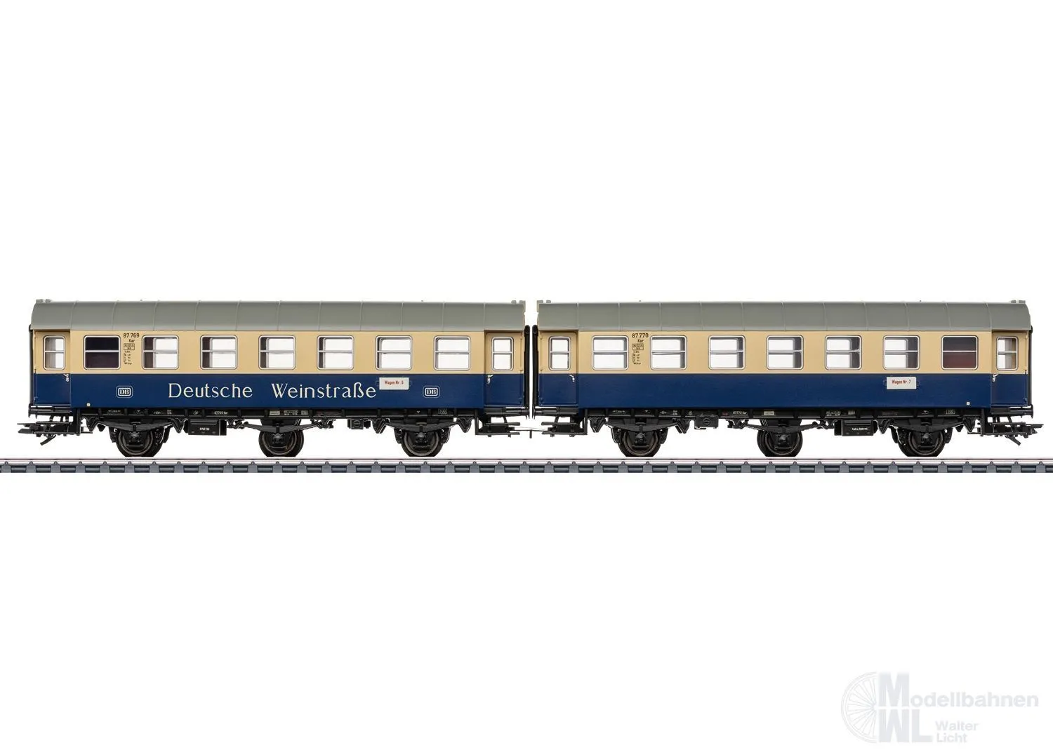Märklin 43187 - Wagen-Paar Weinstraße DB Ep.IV 2.tlg. H0/WS