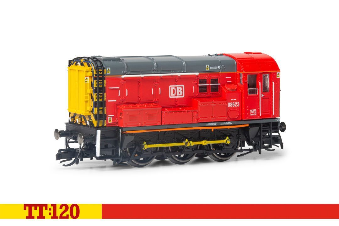 HORNBY TT TT3002M - Diesellok Class 08 0-6-0 08623 DB Schenker TT 1:120