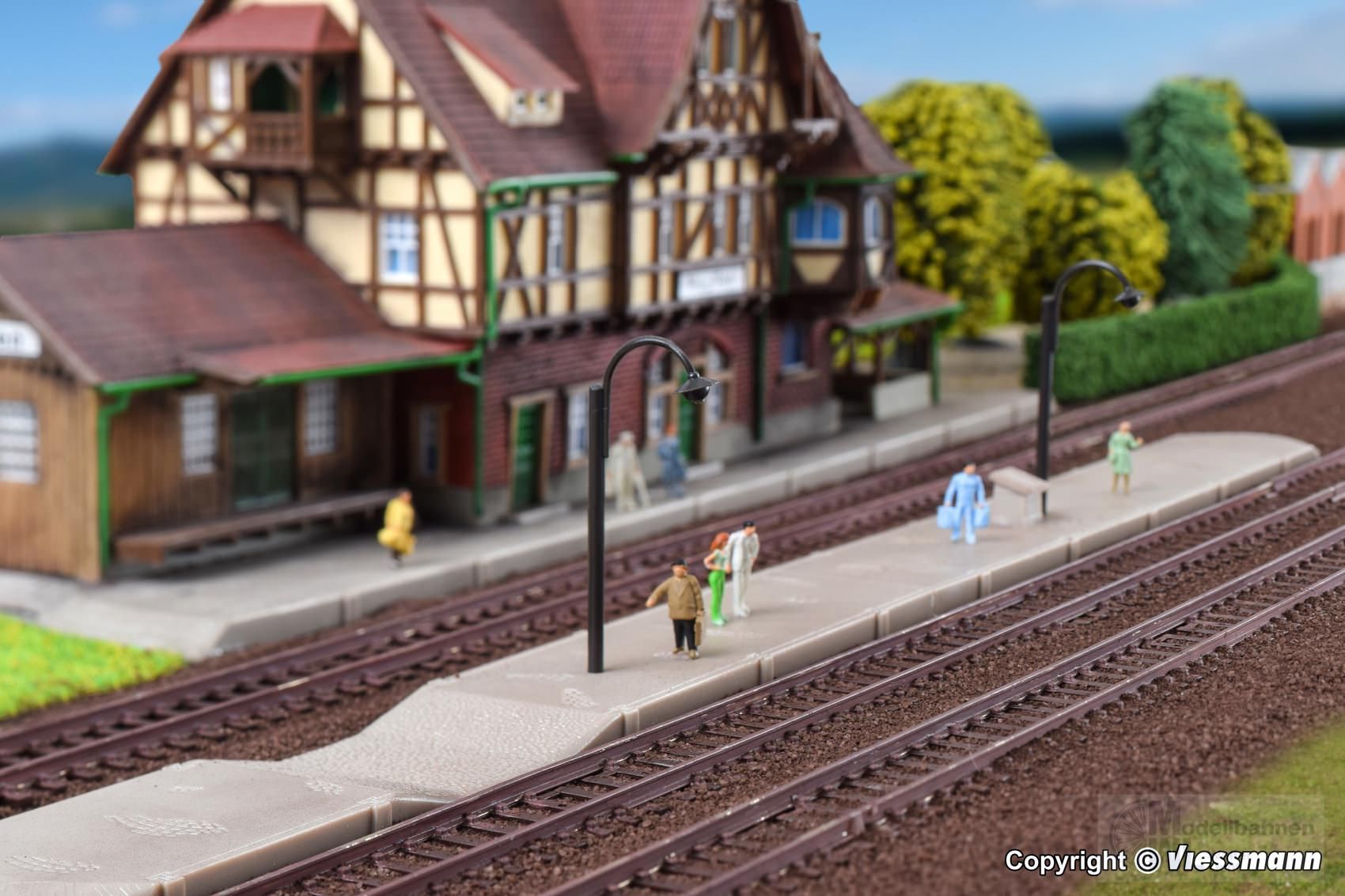 Vollmer 47528 - Bahnsteig Neuffen N 1:160