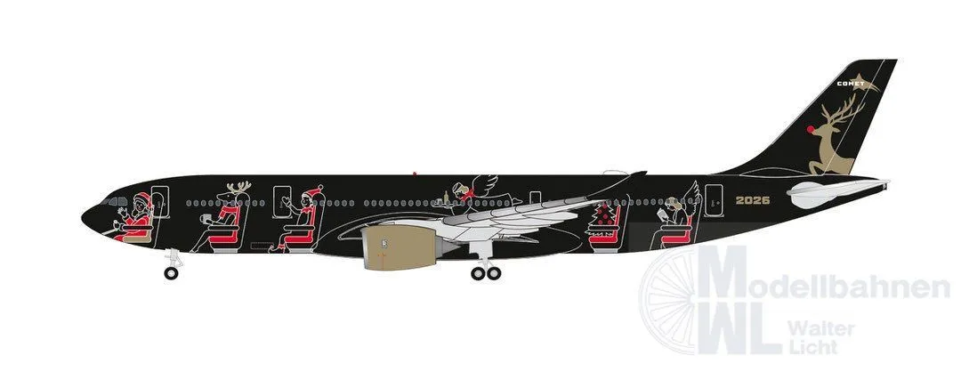Herpa 539692 - Christmas 2026 Airbus A330-800neo 1:500