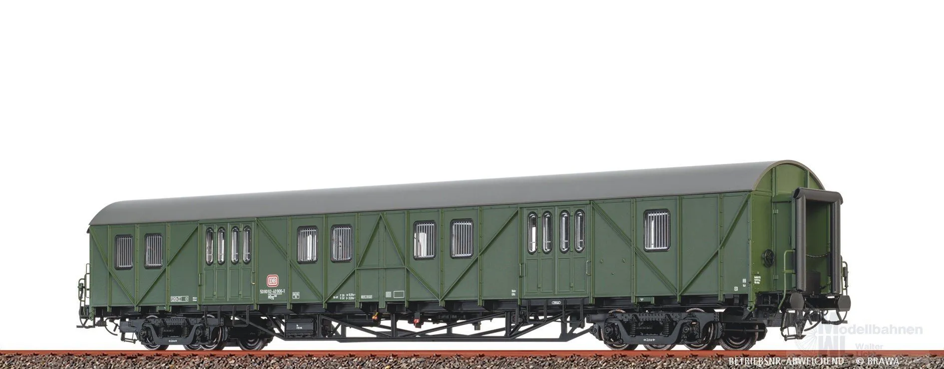 Brawa 46266 - Gepäckwagen DB Ep.IV MDyg986 H0/GL