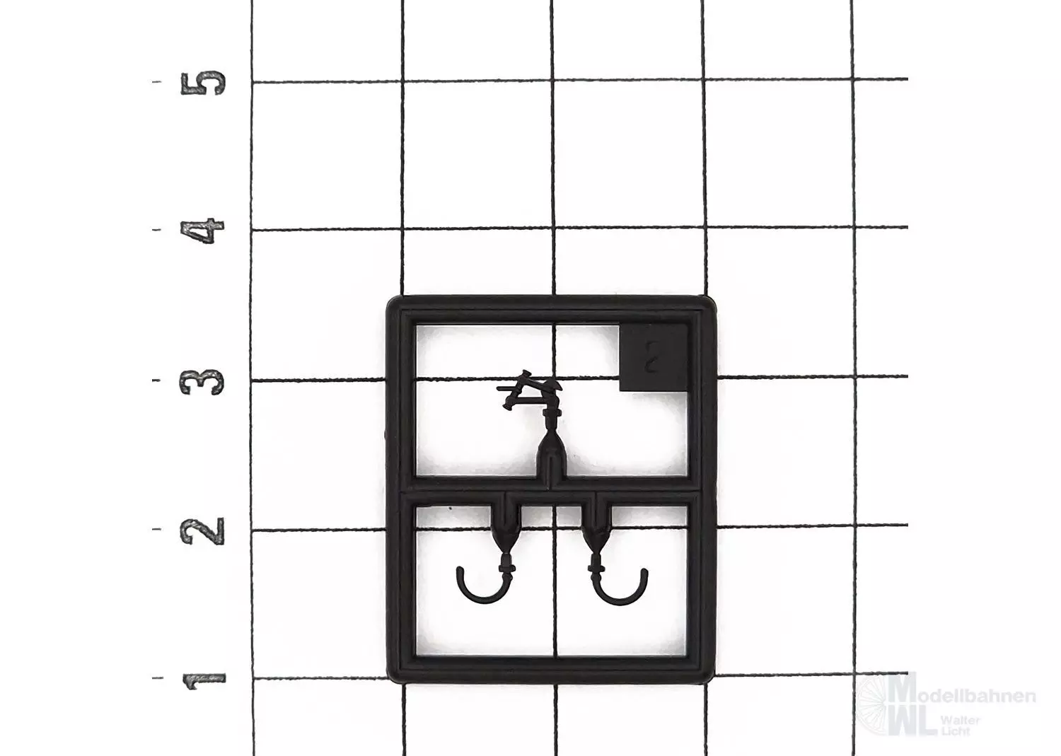 Märklin Ersatzeile E180834 - ERSATZTEIL: Kupplungshaken, Bremsschlauch