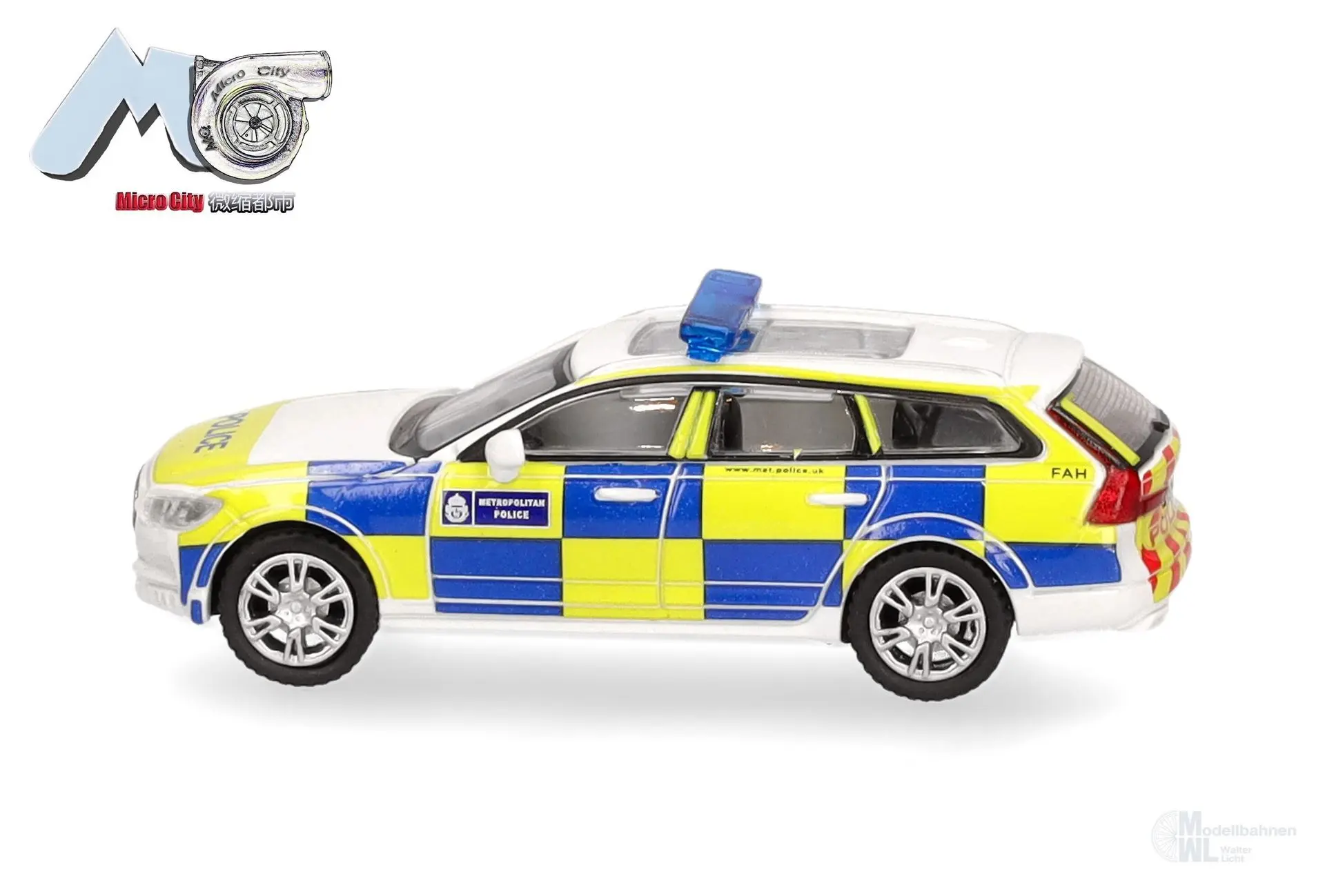 Herpa 87MC000022 - Volvo V90 Police (ab 2017) H0 1:87