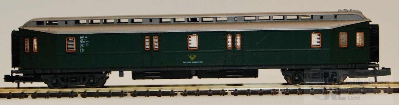 Roco 2260 - ROCO - Hecht Bahnpostwagen DB N 1:160