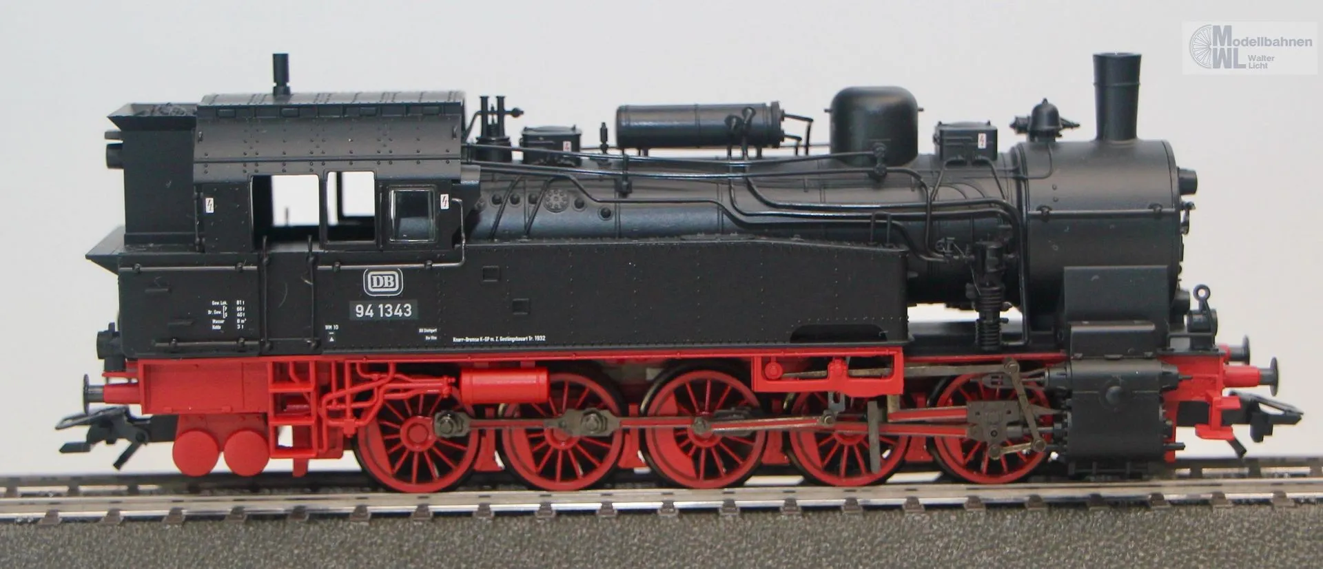 Märklin 37160 - MÄRKLIN - Dampflok BR 94.5-17 DB Ep.III H0/WS Sound mfx