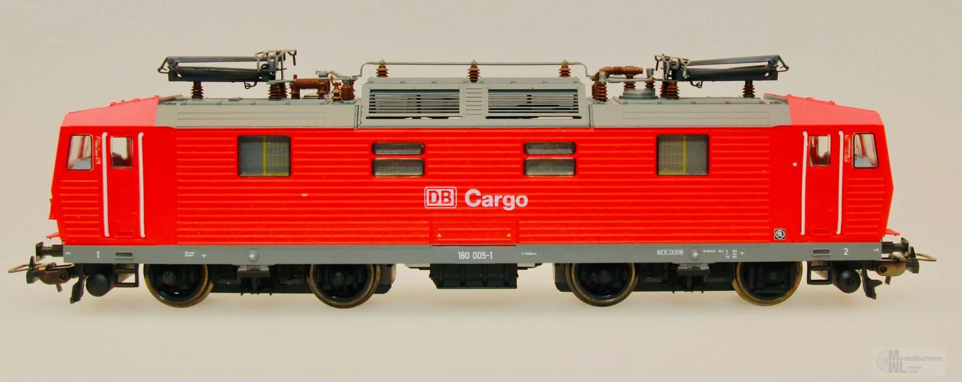 Piko 50124 - PIKO - E-Lok BR 180 005-1 DB Ep.V verkehrsrot H0/GL