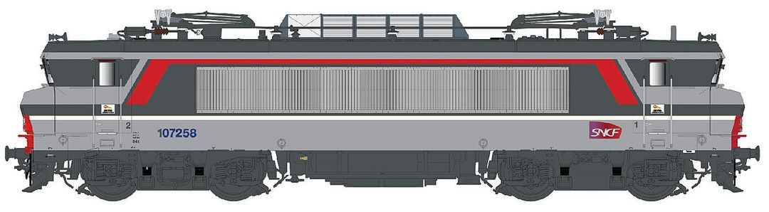 LS Models 11708 - E-Lok BB 107258 SNCF Ep.VI Corail H0/WS LS Models 11708 - E-Lok BB 107258 SNCF Ep.VI Corail H0/WS