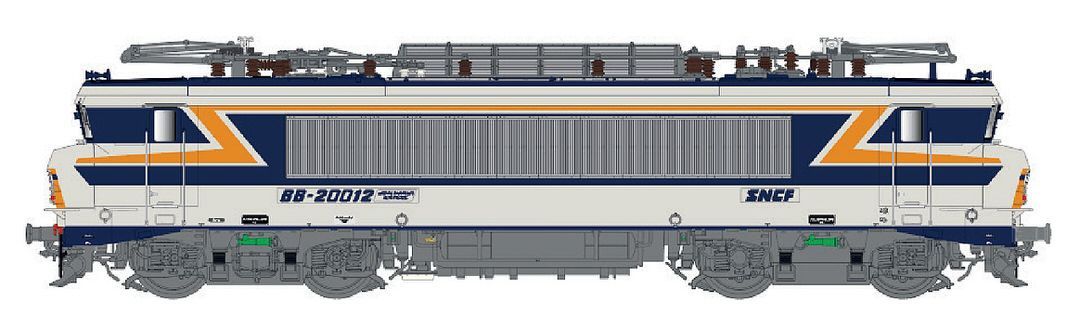 LS Models 11698S - E-Lok BB 20012 SNCF Ep.IV H0/WS Sound LS Models 11698S - E-Lok BB 20012 SNCF Ep.IV H0/WS Sound