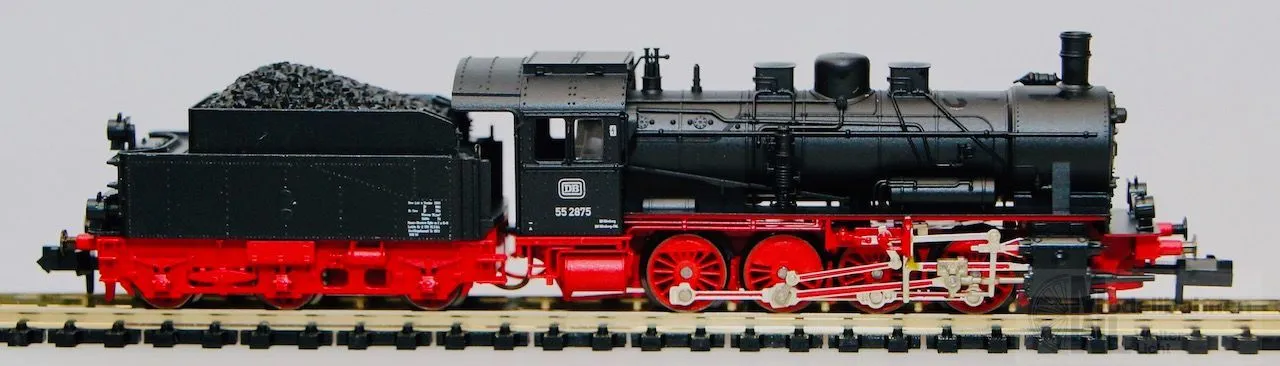 Fleischmann 7025 - FLEISCHMANN - Dampflok BR 55 2875 DB Ep.III N 1:160
