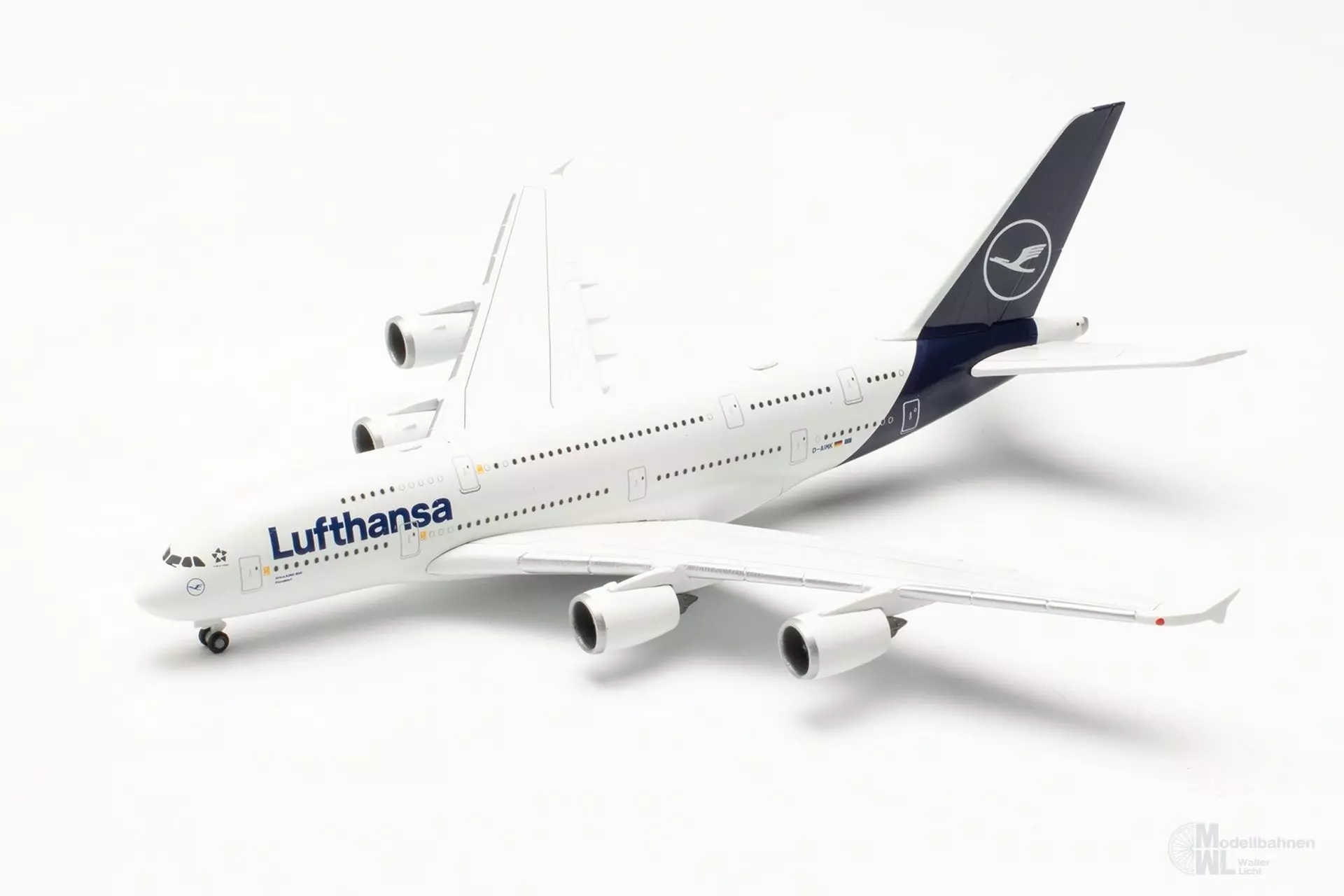Herpa 533072-001 - Airbus A380 Lufthansa Düsseldorf 1:500