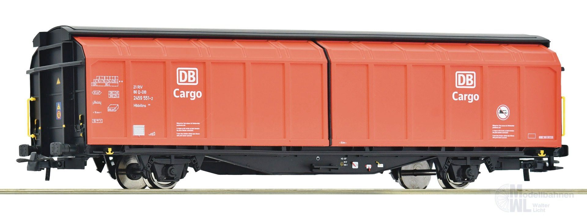 Roco 6600112 - Schiebewandwagen DB Ep.VI Hbbilns H0/GL