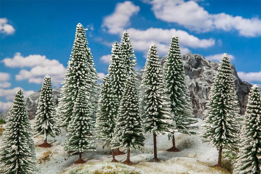 Faller 181580 - 18 Wintertannen H0 1:87