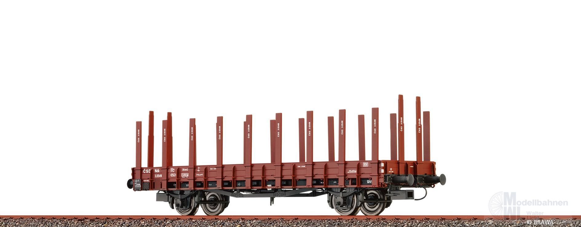 Brawa 50492 - Rungenwagen CSD Ep.III Ndk H0/GL Brawa 50492 - Rungenwagen CSD Ep.III Ndk H0/GL